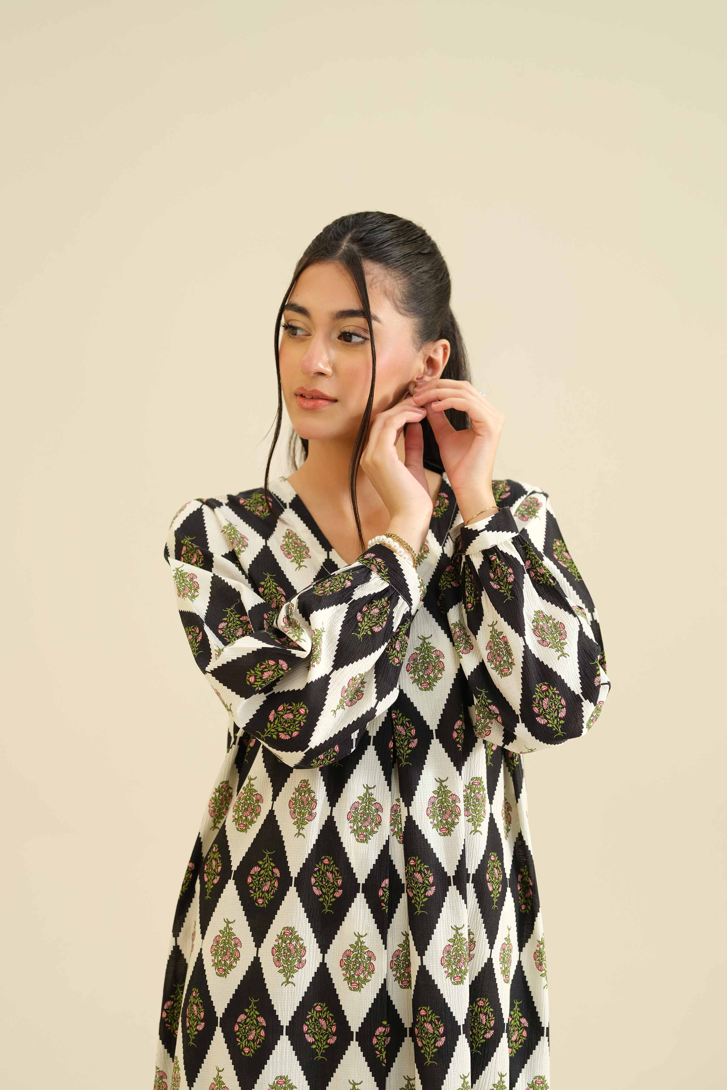 2 Piece - Printed Suit - PW25-69 - Image 4