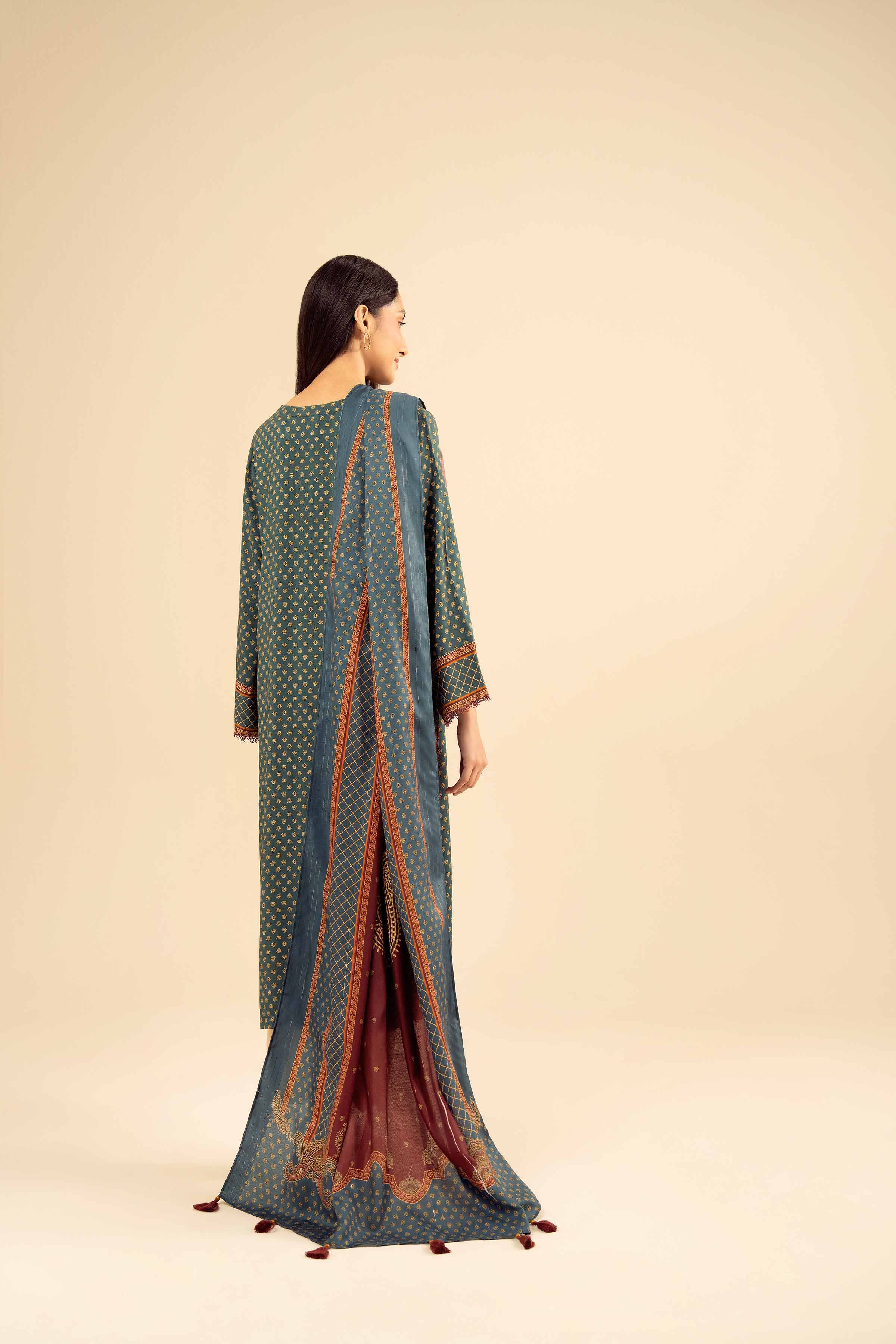 2 Piece - Printed Suit - PW25-81 - Image 3