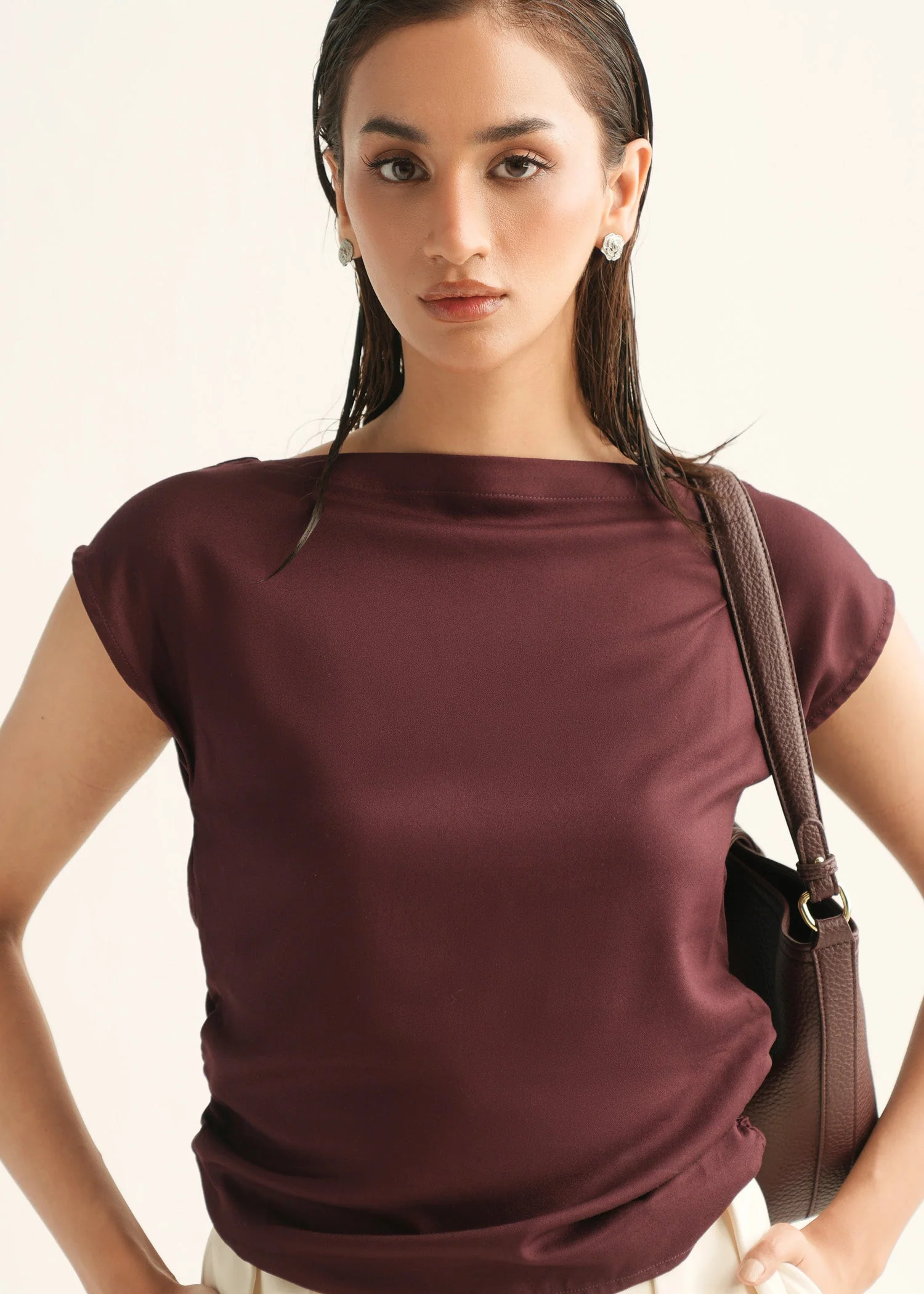 Flowy Top With Gathers - KOA