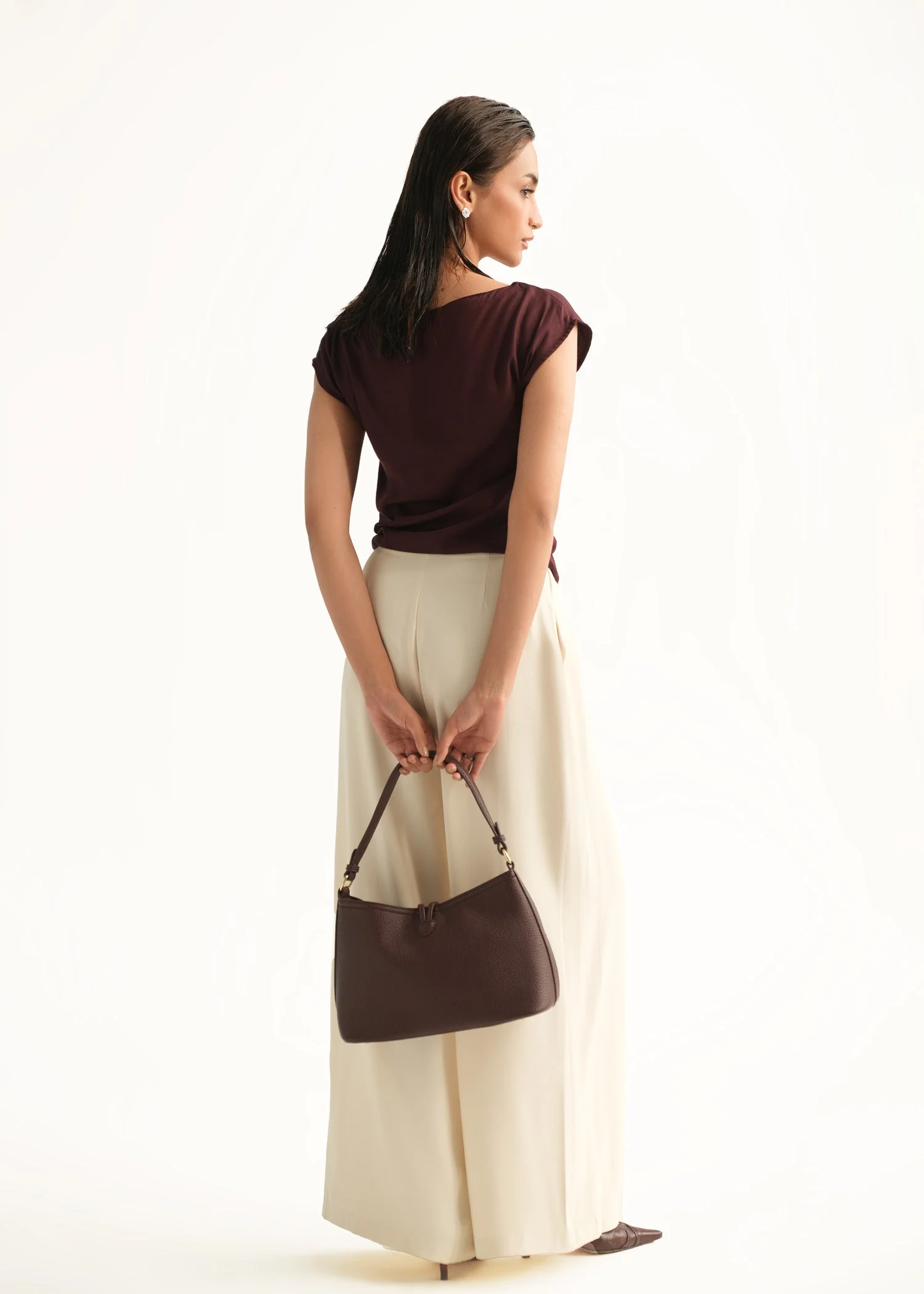 Flowy Top With Gathers - KOA - Image 4