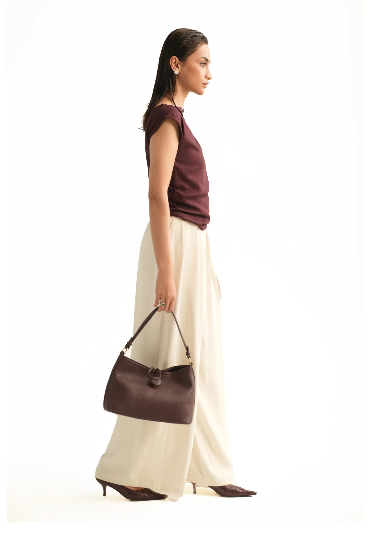 Flowy Top With Gathers - KOA - Image 5