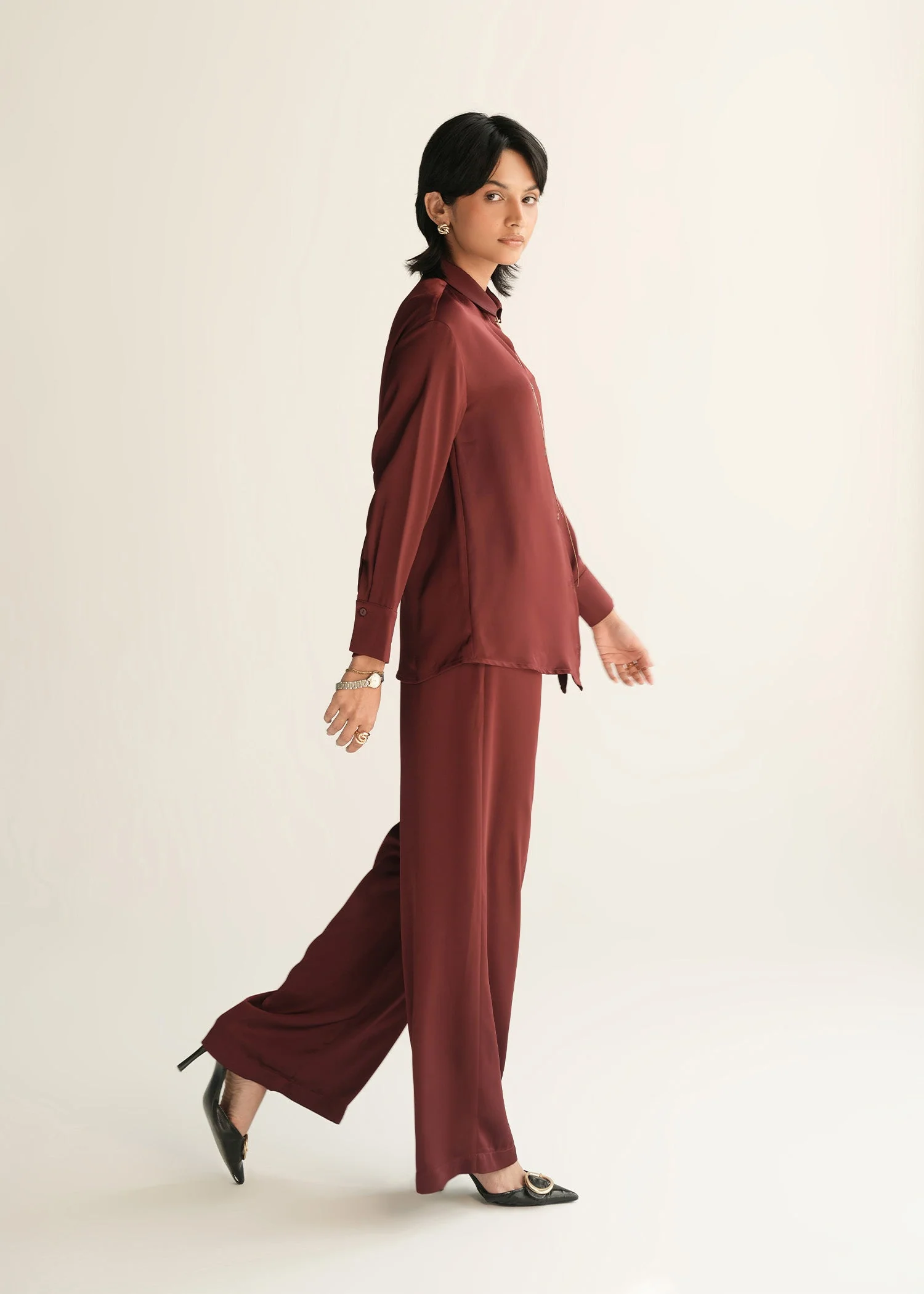 Satin Shirt - KOA - Image 6