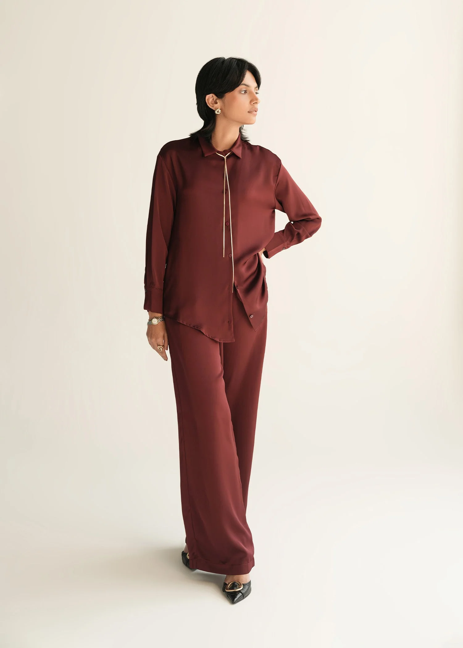 Satin Pants - KOA - Image 2