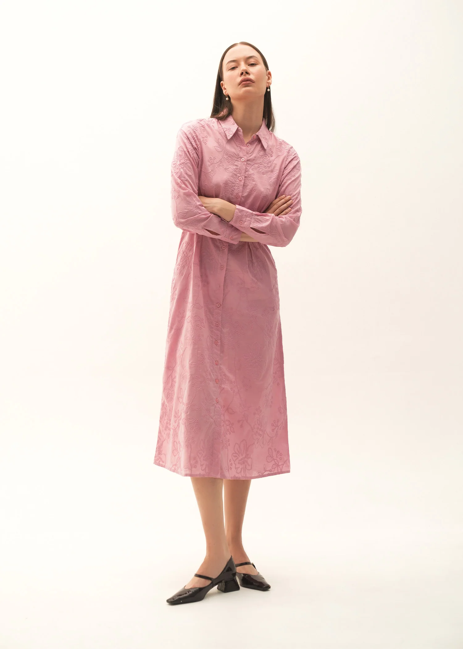 Embroidered Dress - KOA