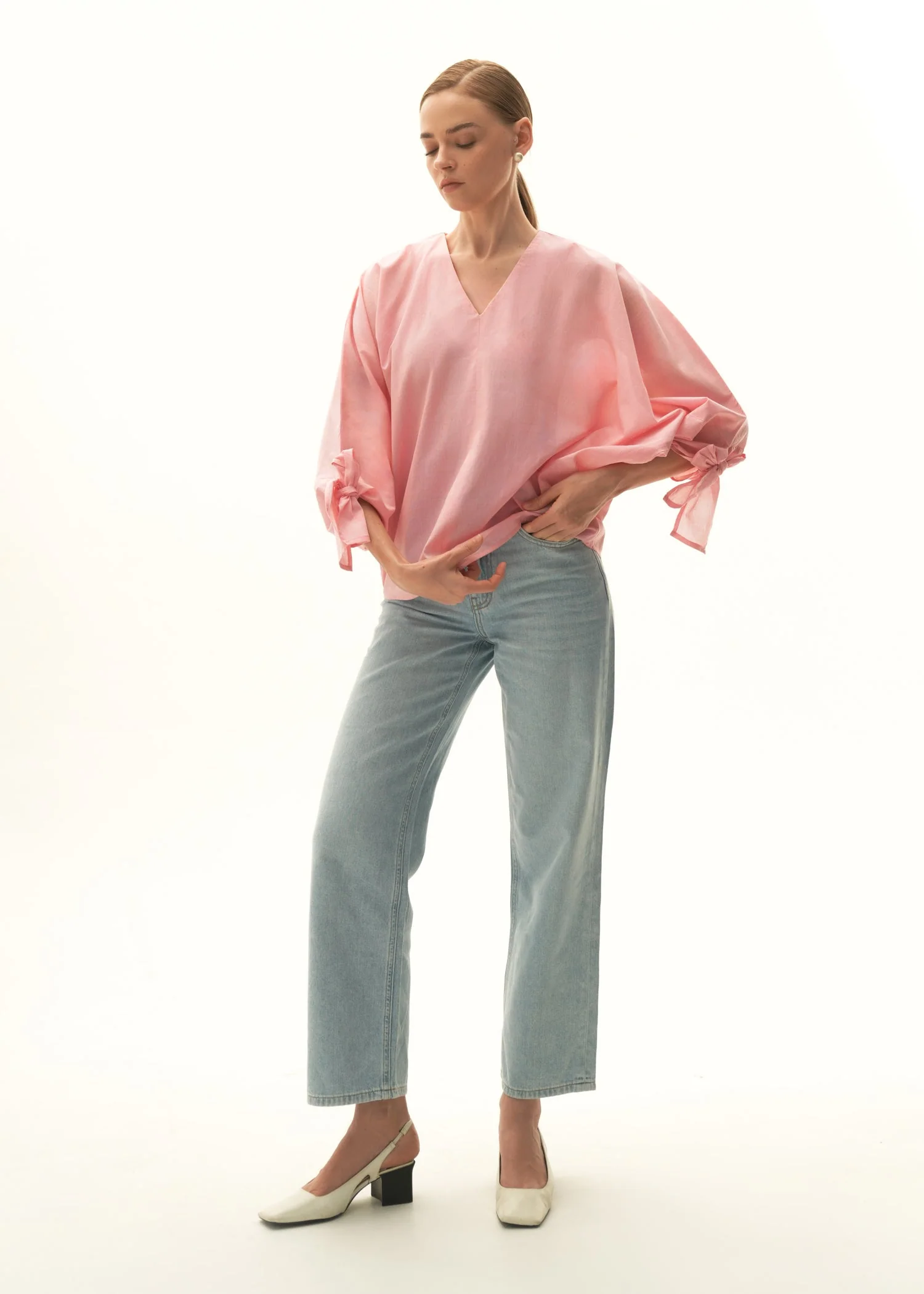 Oversized Cotton Top - KOA - Image 2