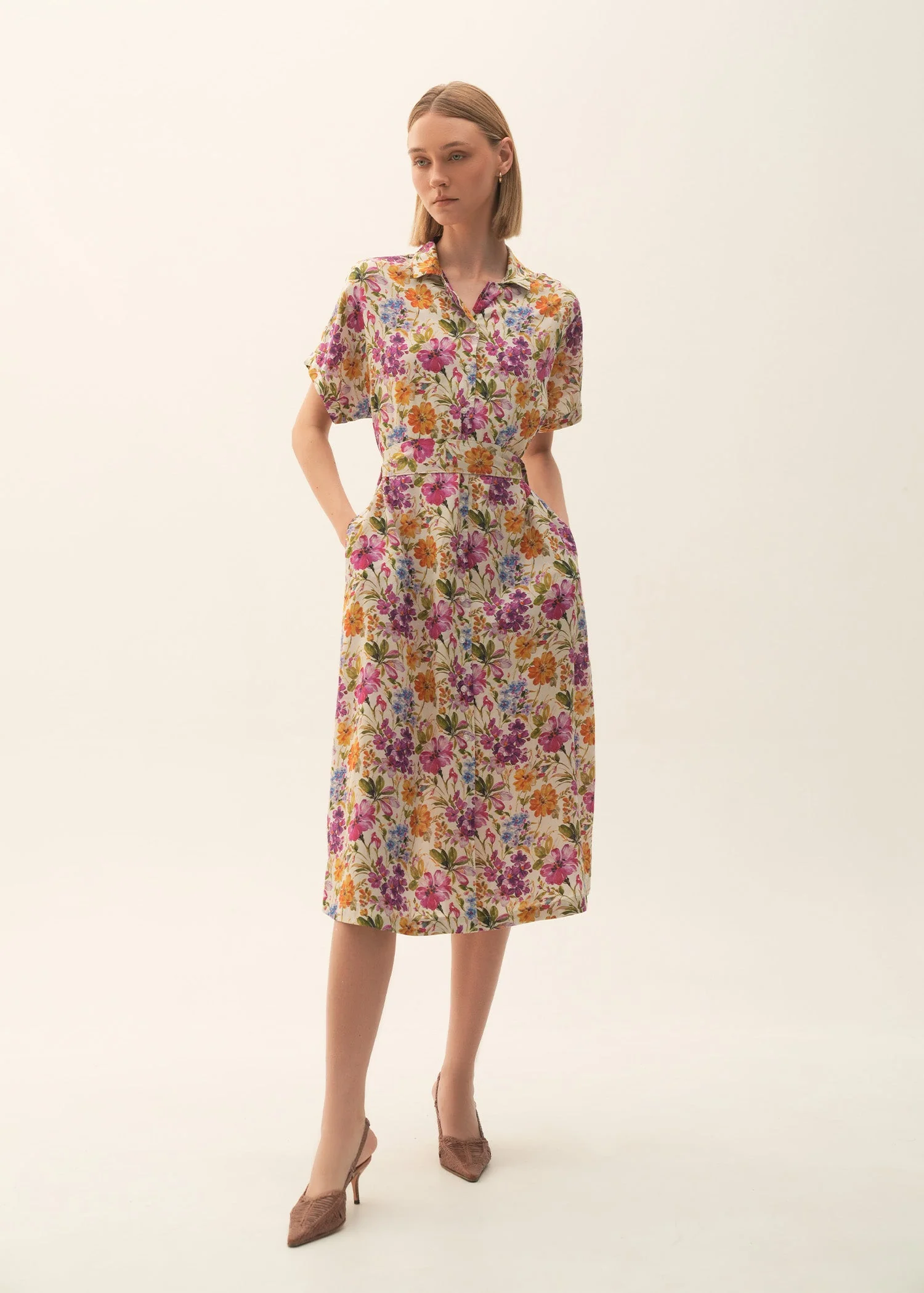 Printed Dress - KOA - Image 4