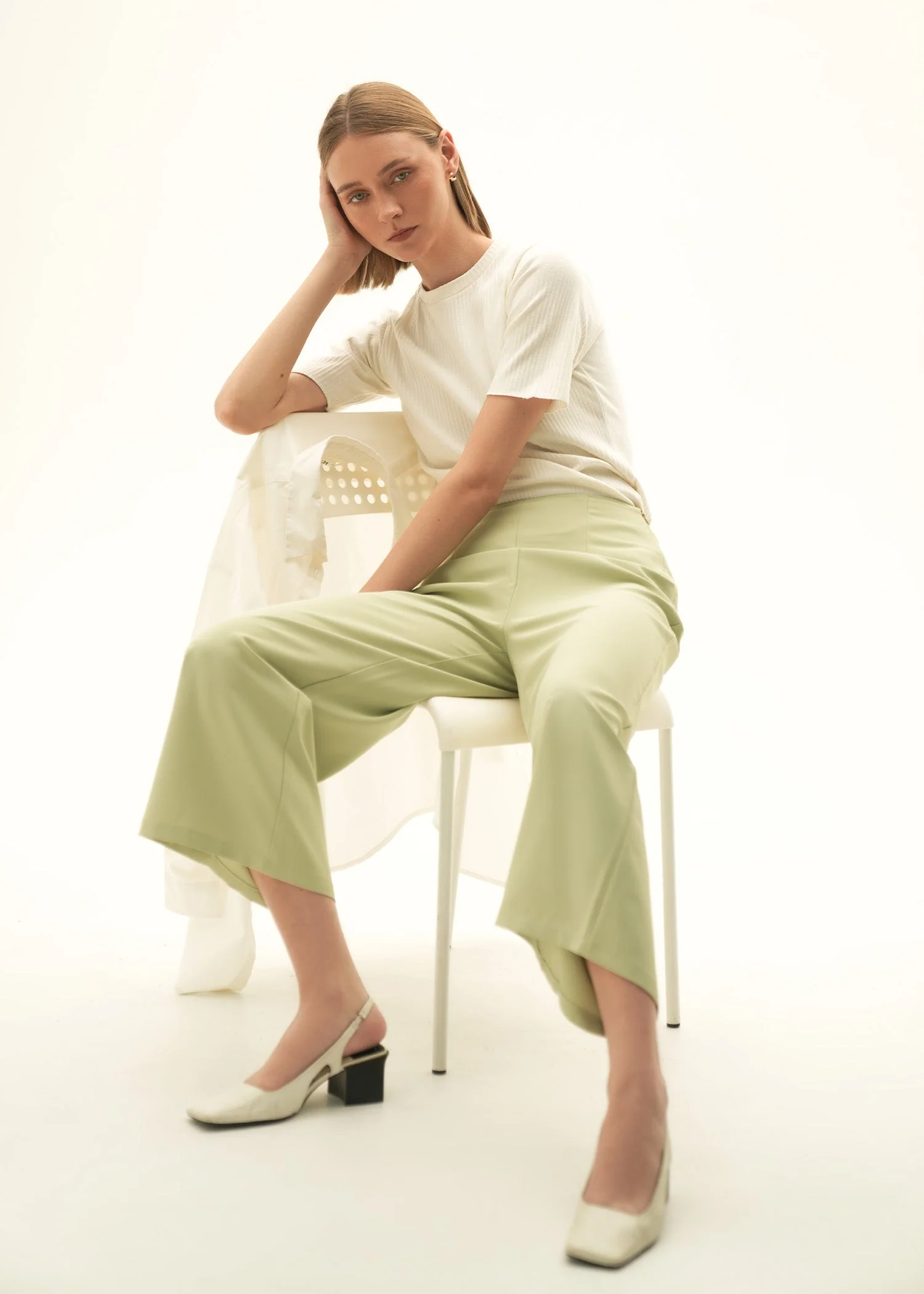 High Waisted Culottes - KOA - Image 3