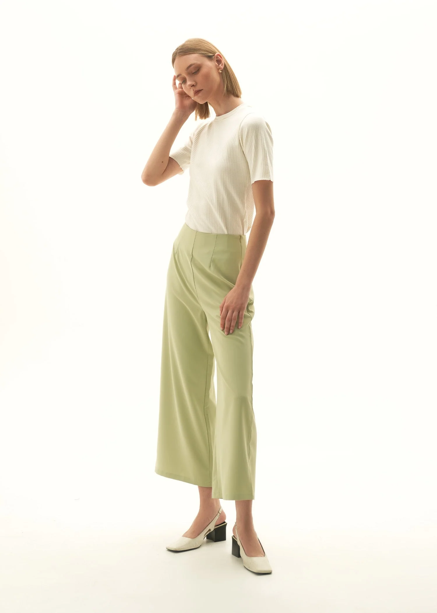 High Waisted Culottes - KOA - Image 4