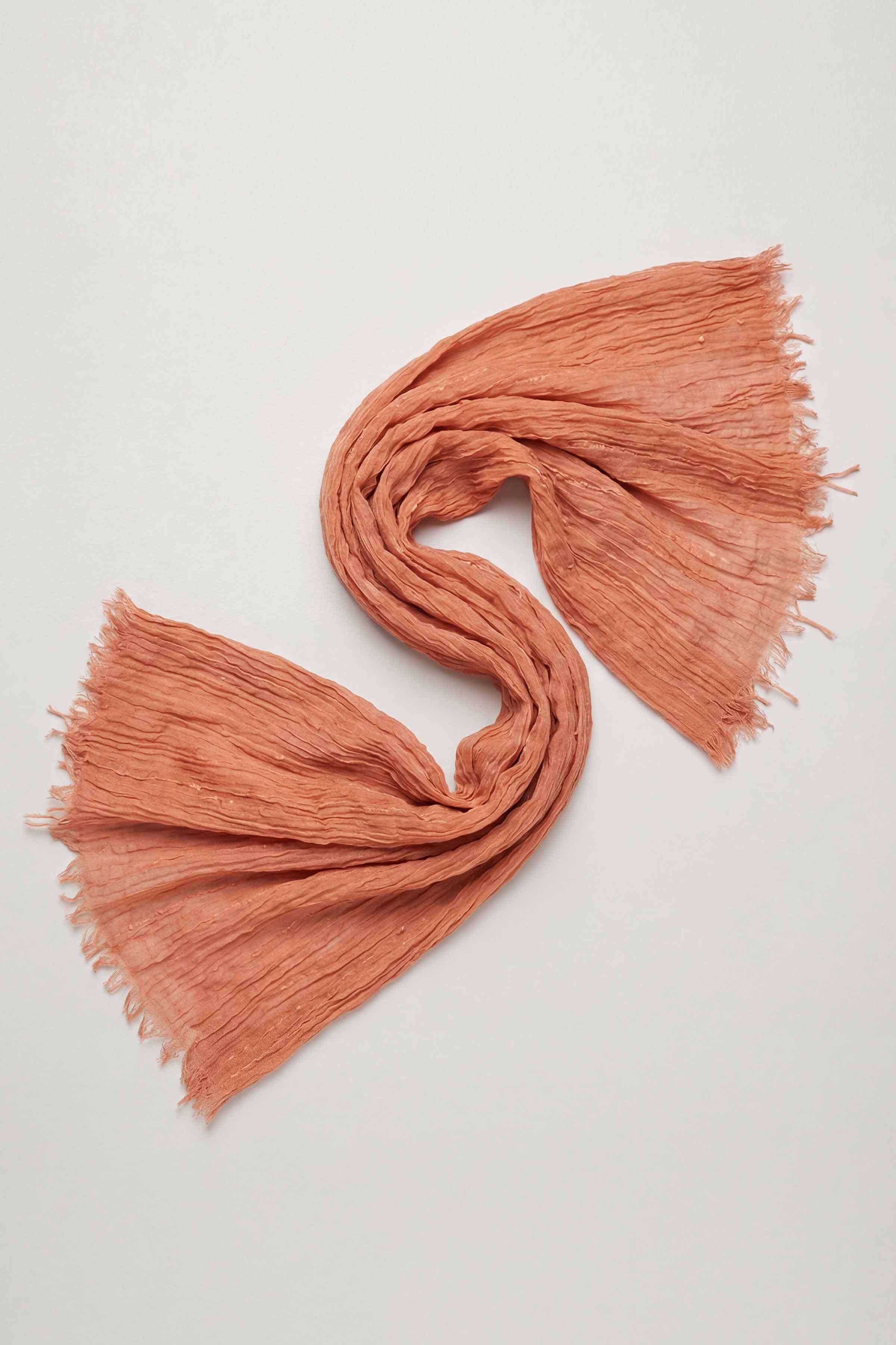 Orange Women Scarf-443382106 - Image 4