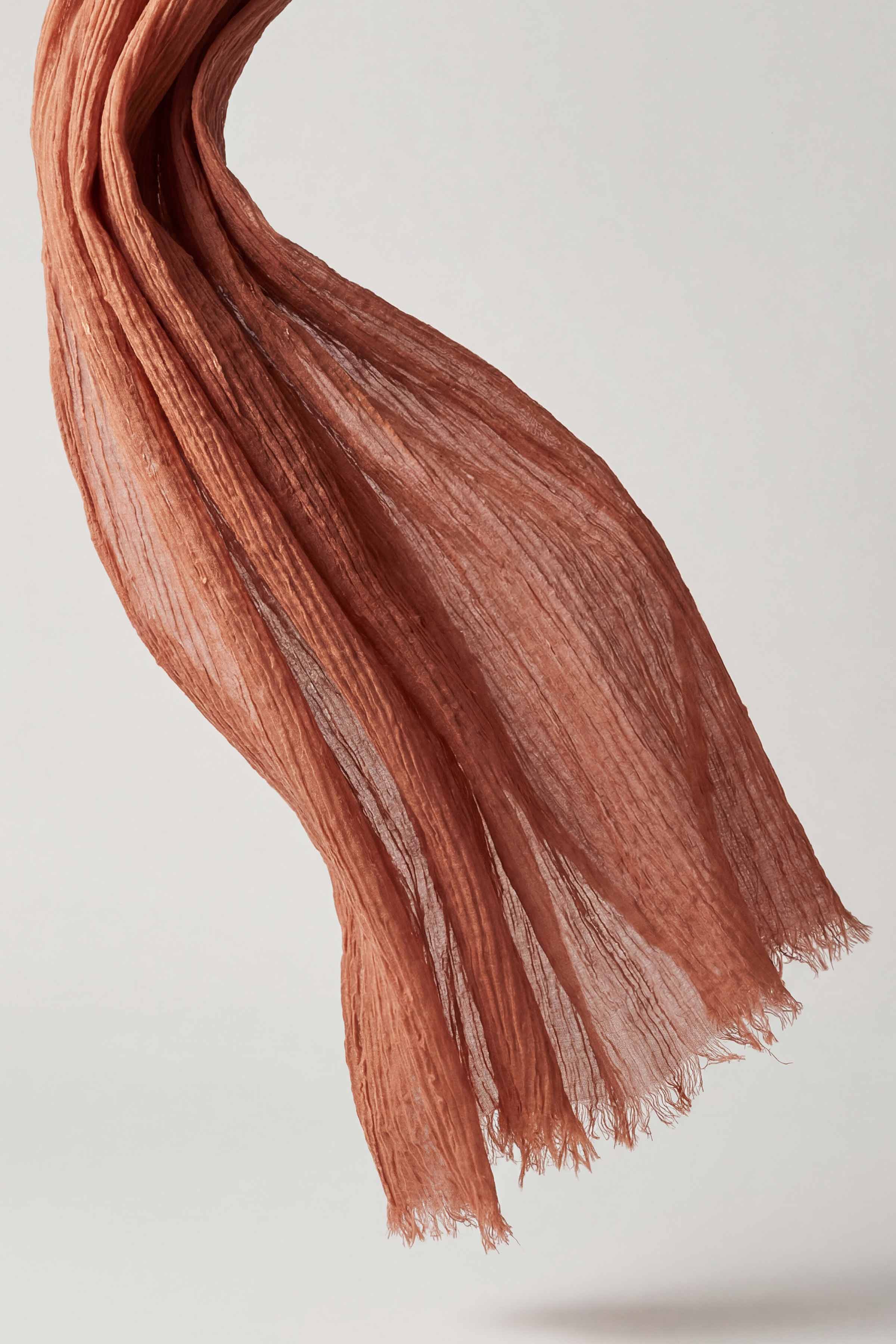 Orange Women Scarf-443382106 - Image 6