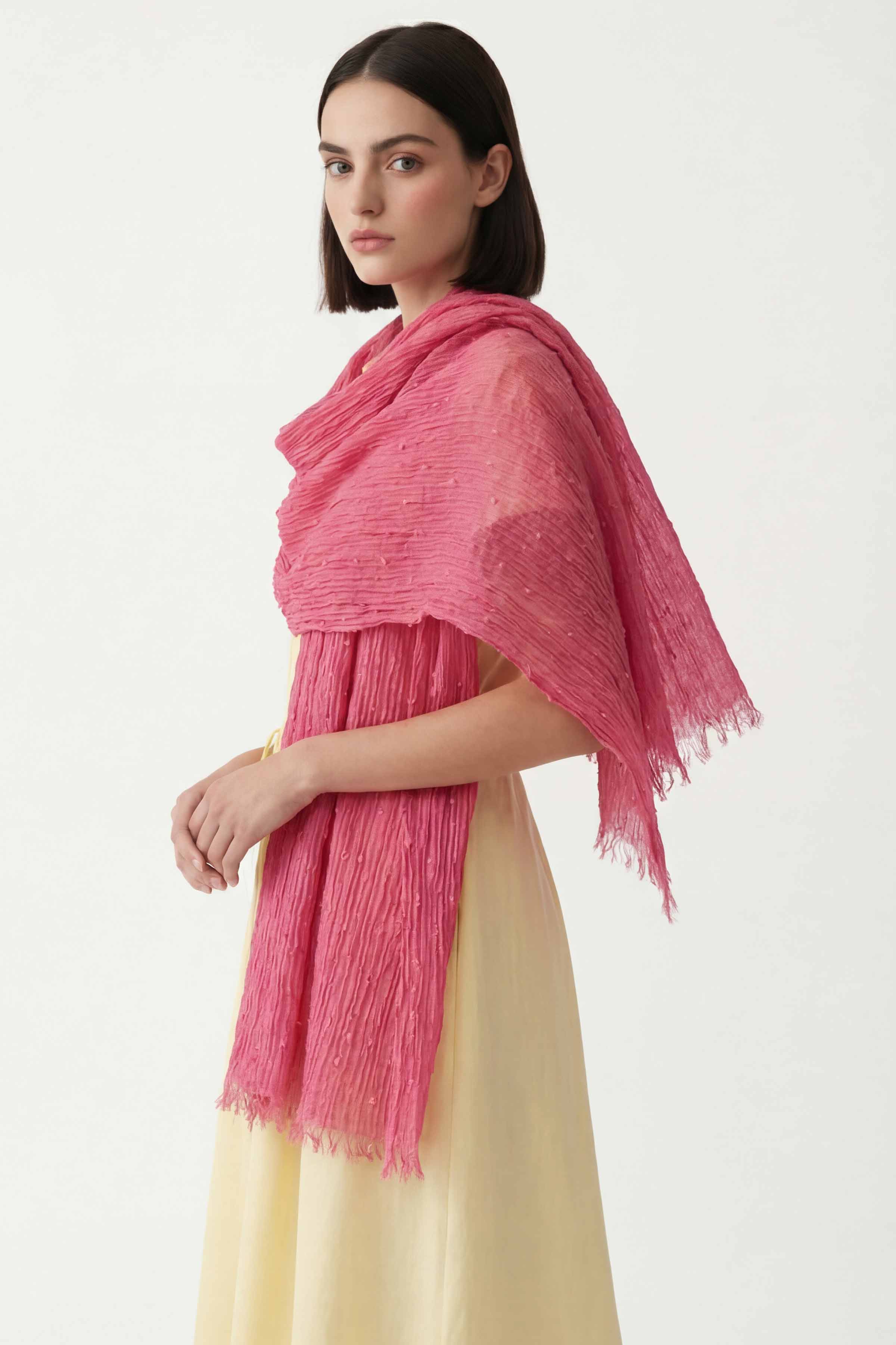 Rose Women Scarf-443382115 - Image 2
