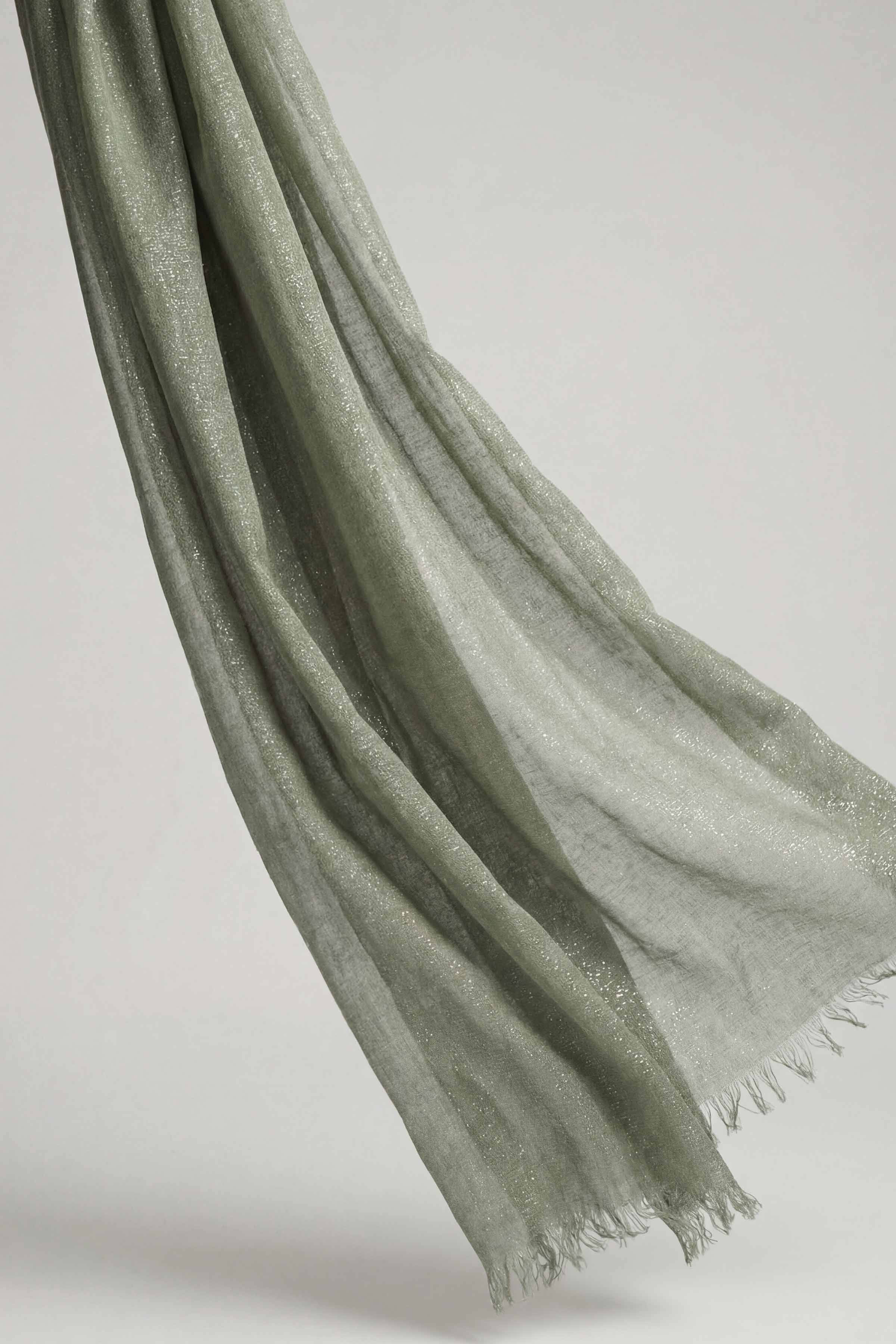 Green Women Scarf-443432104 - Image 5