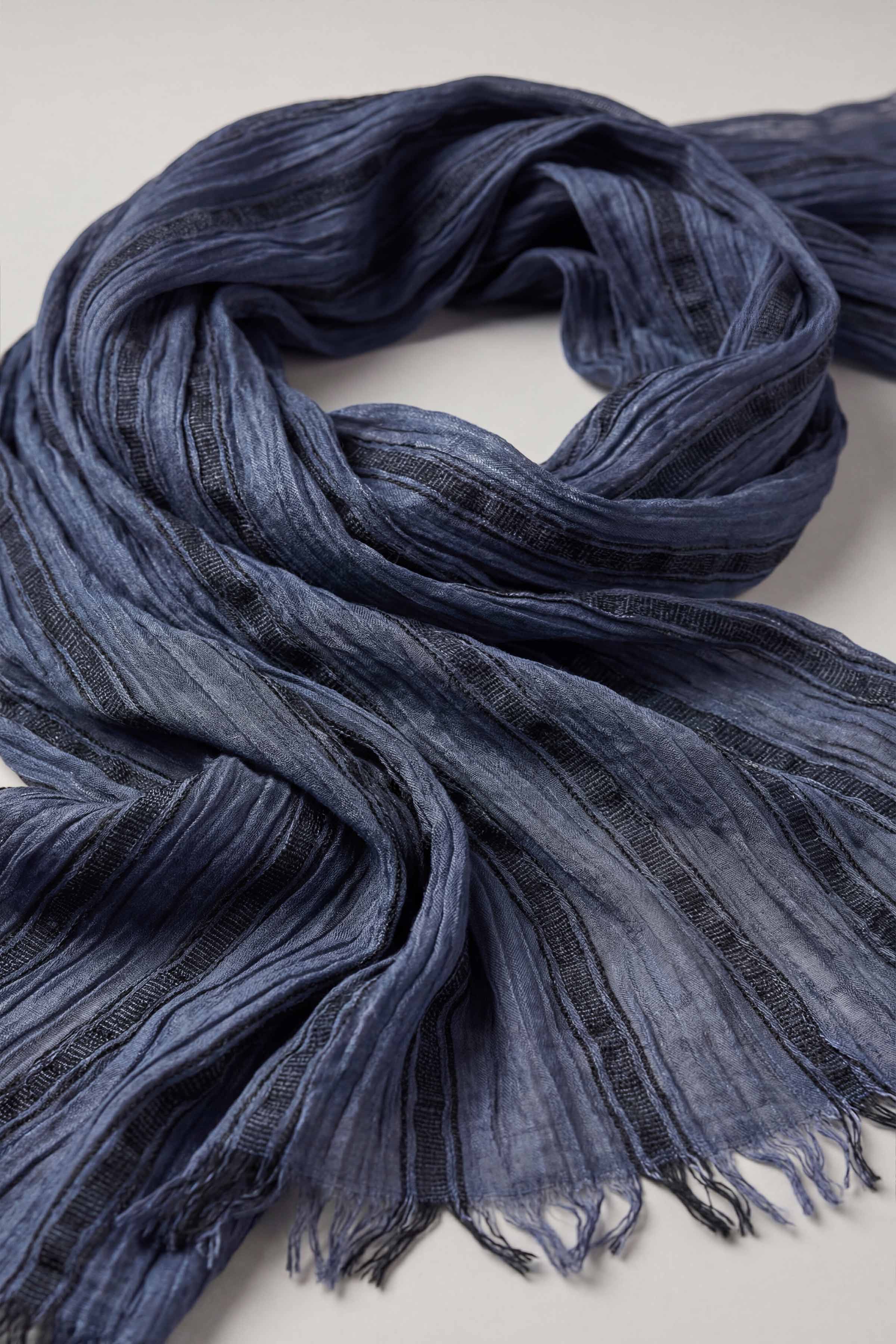 Navy Women Scarf-443452121 - Image 3