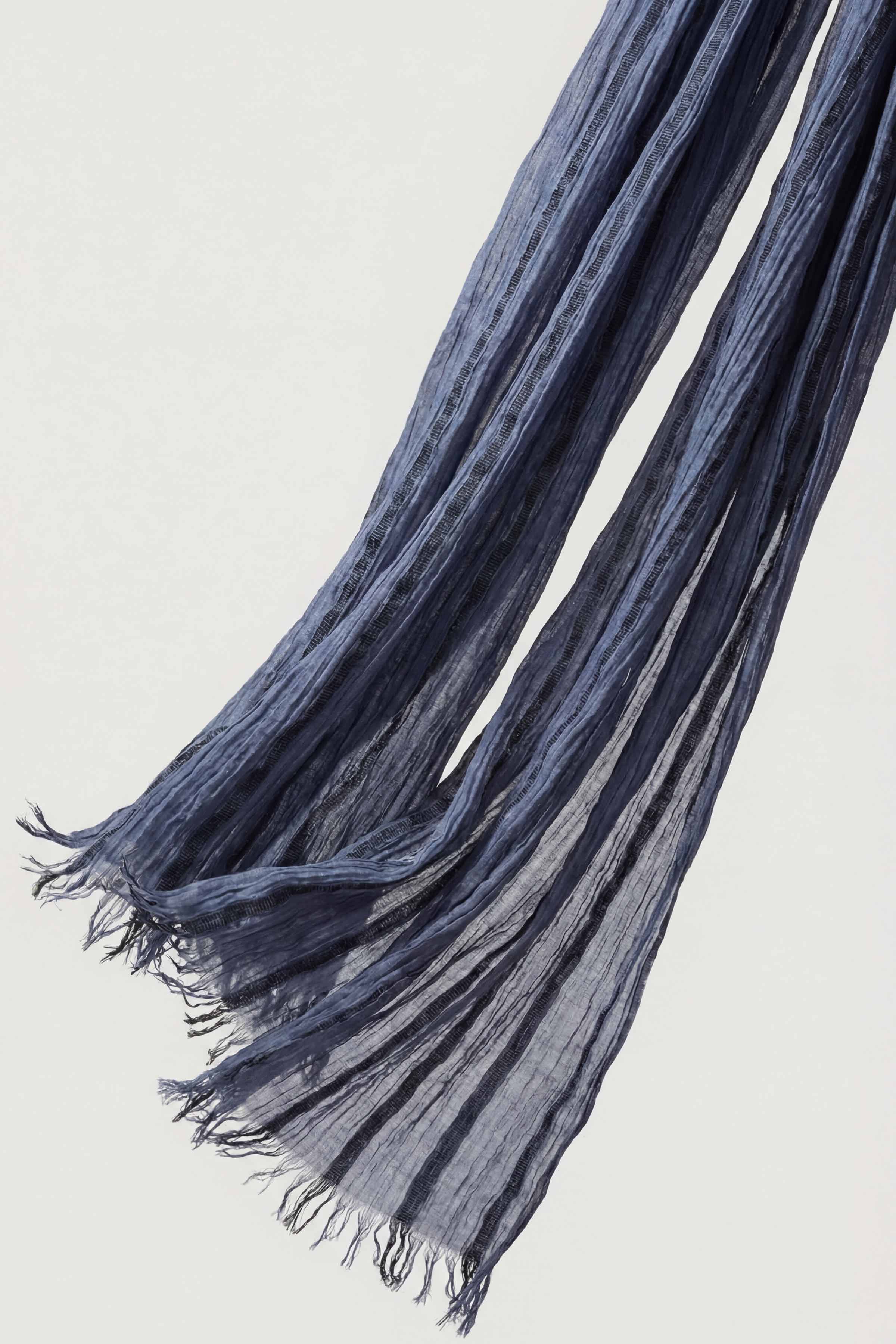 Navy Women Scarf-443452121 - Image 4
